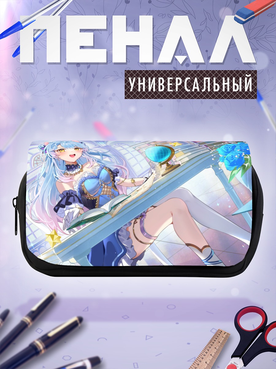 Пенал-косметичка Мику Хацунэ с книгой
