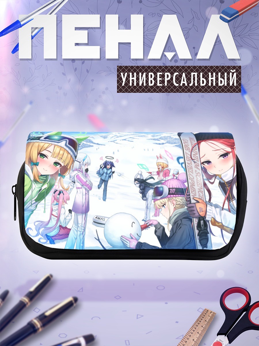 Пенал-косметичка Юзу Ханаока в снегах