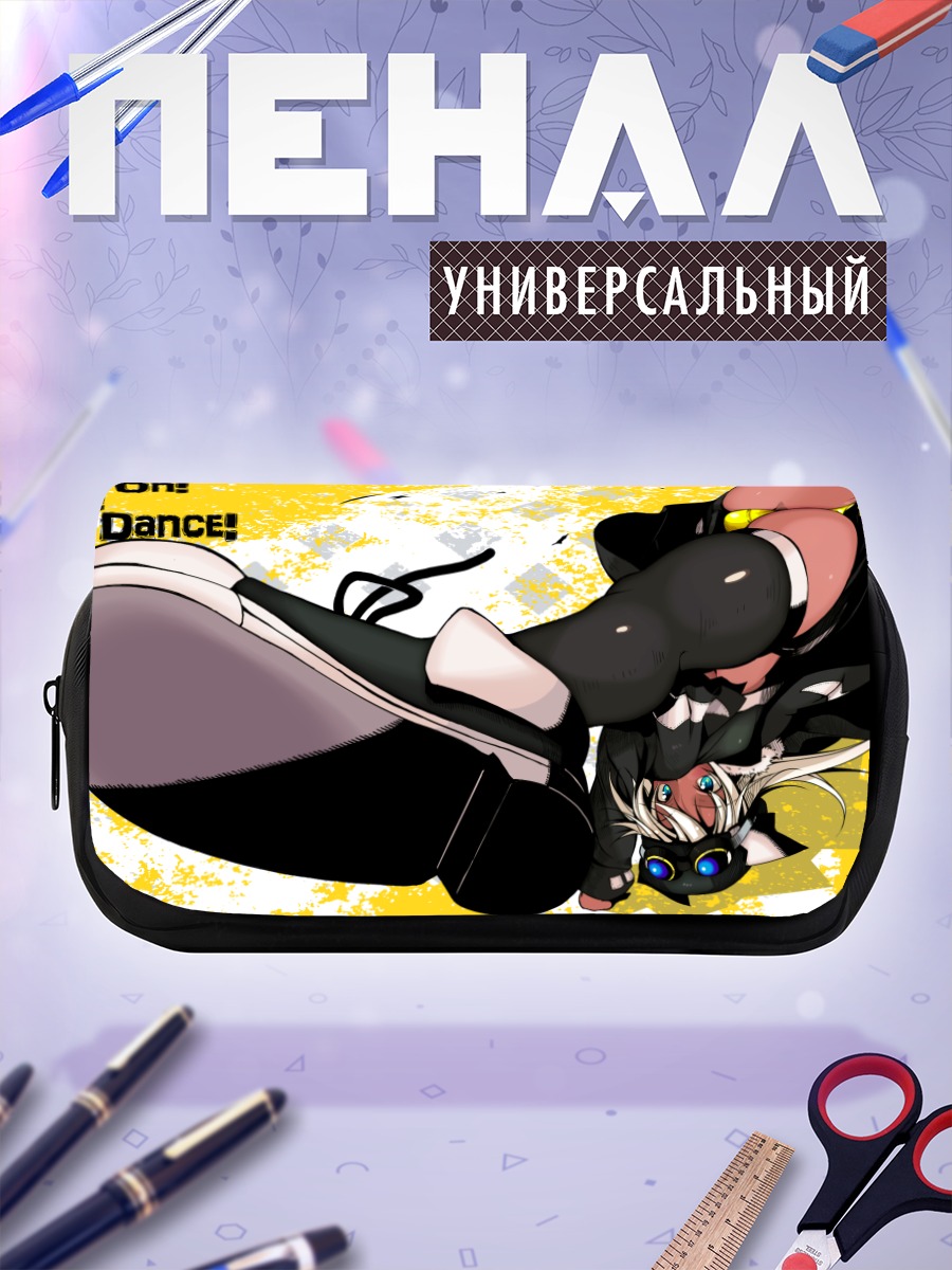 Пенал-косметичка Мику Хацунэ танцует