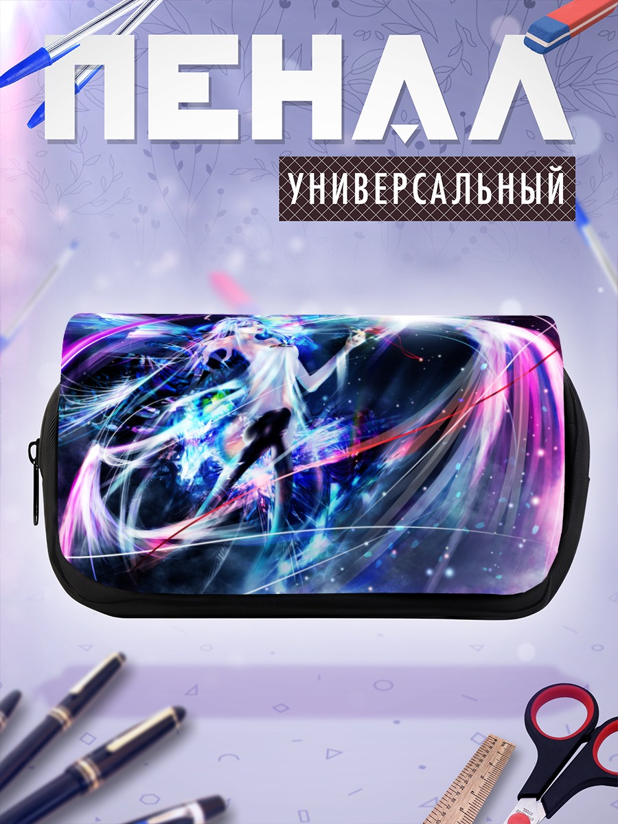 Пенал-косметичка Мику Хацунэ в вихре