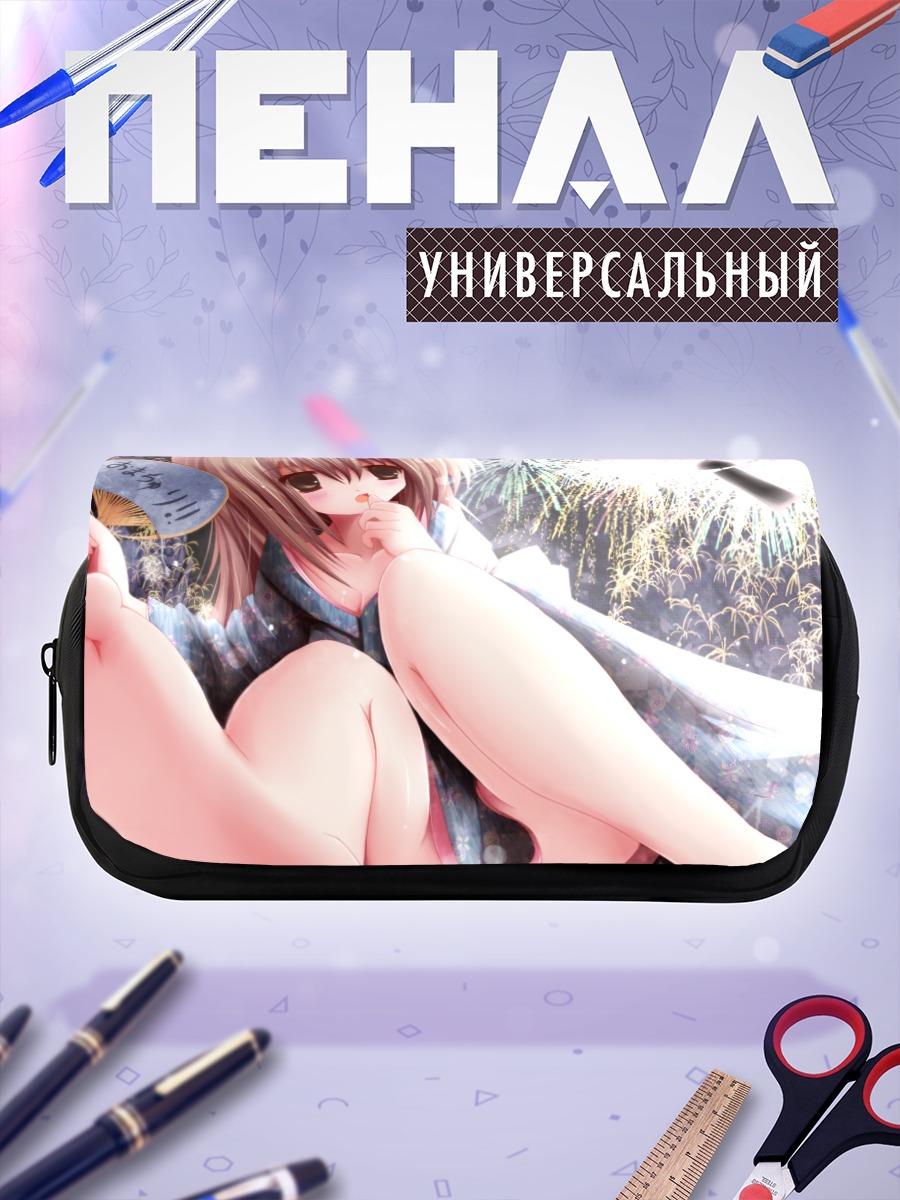 Пенал-косметичка Девушка в кимоно