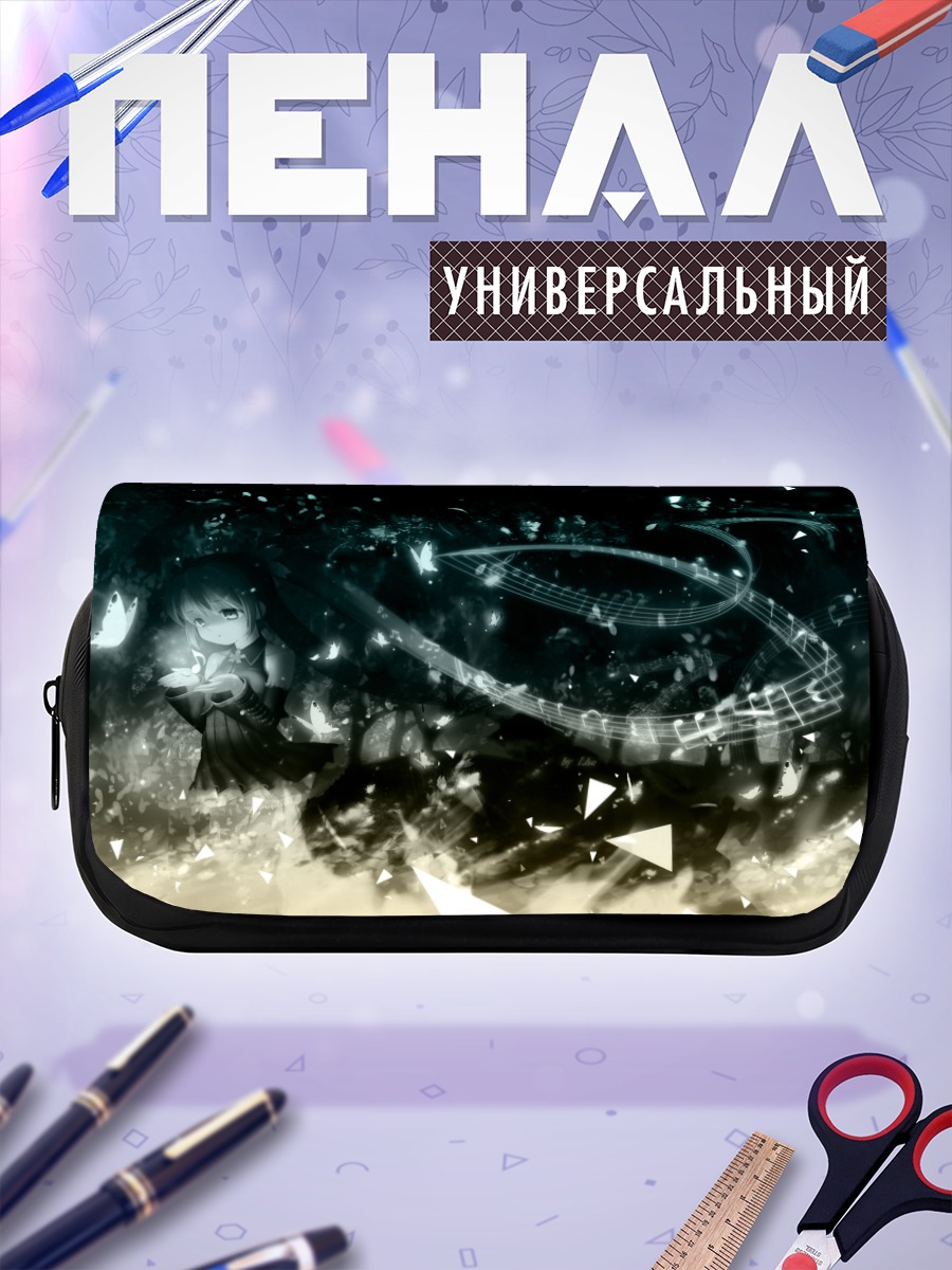 Пенал-косметичка Мику Хацунэ в мелодии
