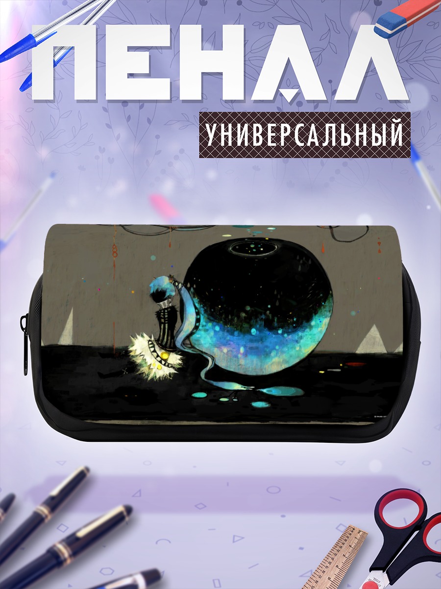 Пенал-косметичка Мику Хацунэ и сфера