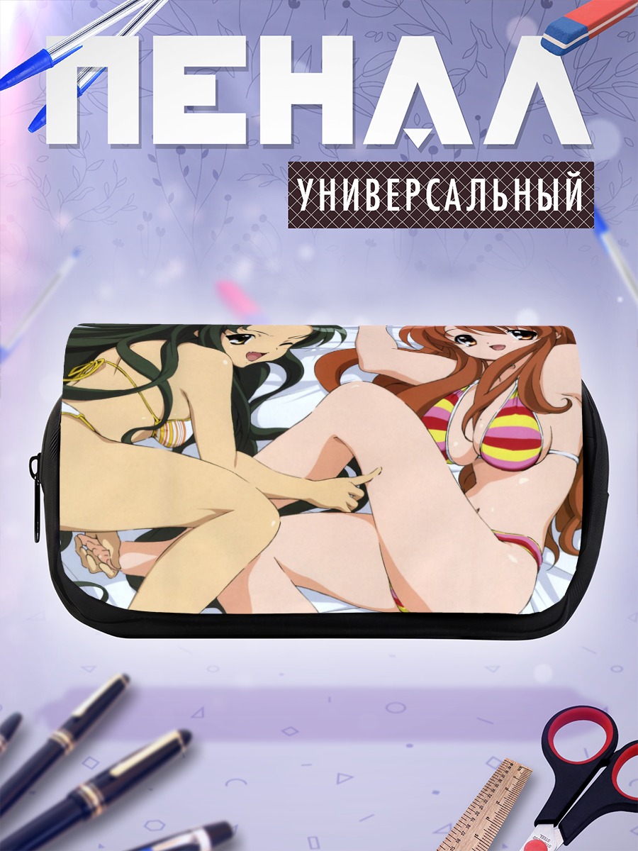 Пенал-косметичка Микуру Асахина и Цуюя
