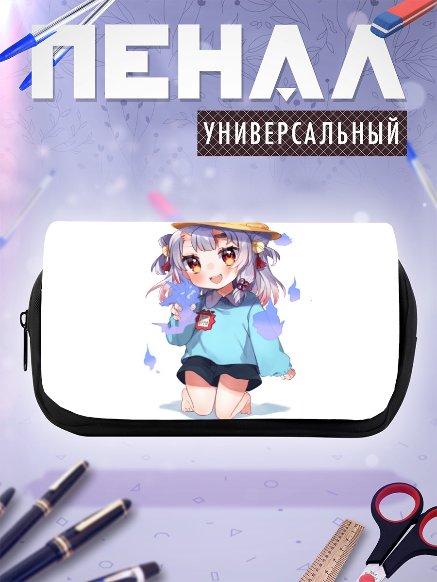 Пенал-косметичка Накири Аямэ в шляпе
