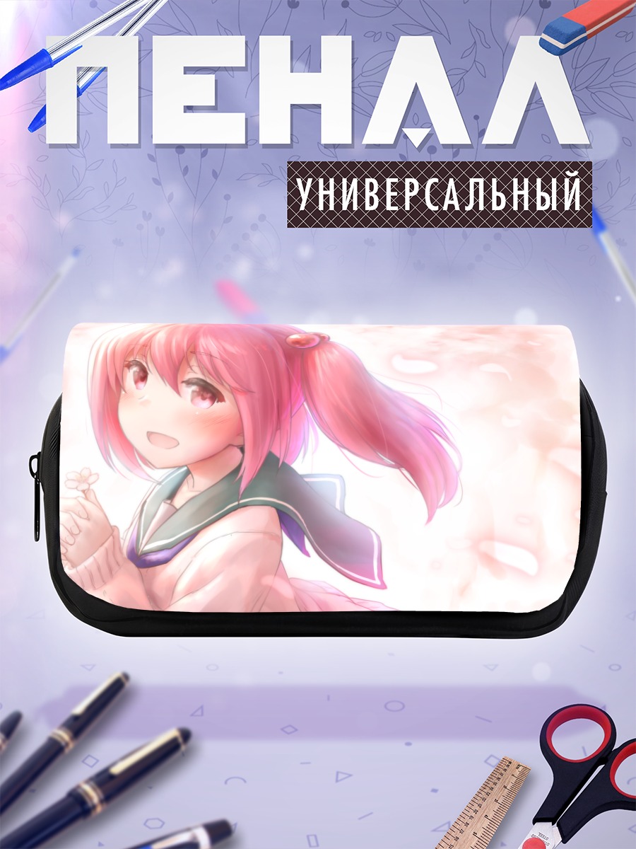 Пенал-косметичка Сазанами в цветах