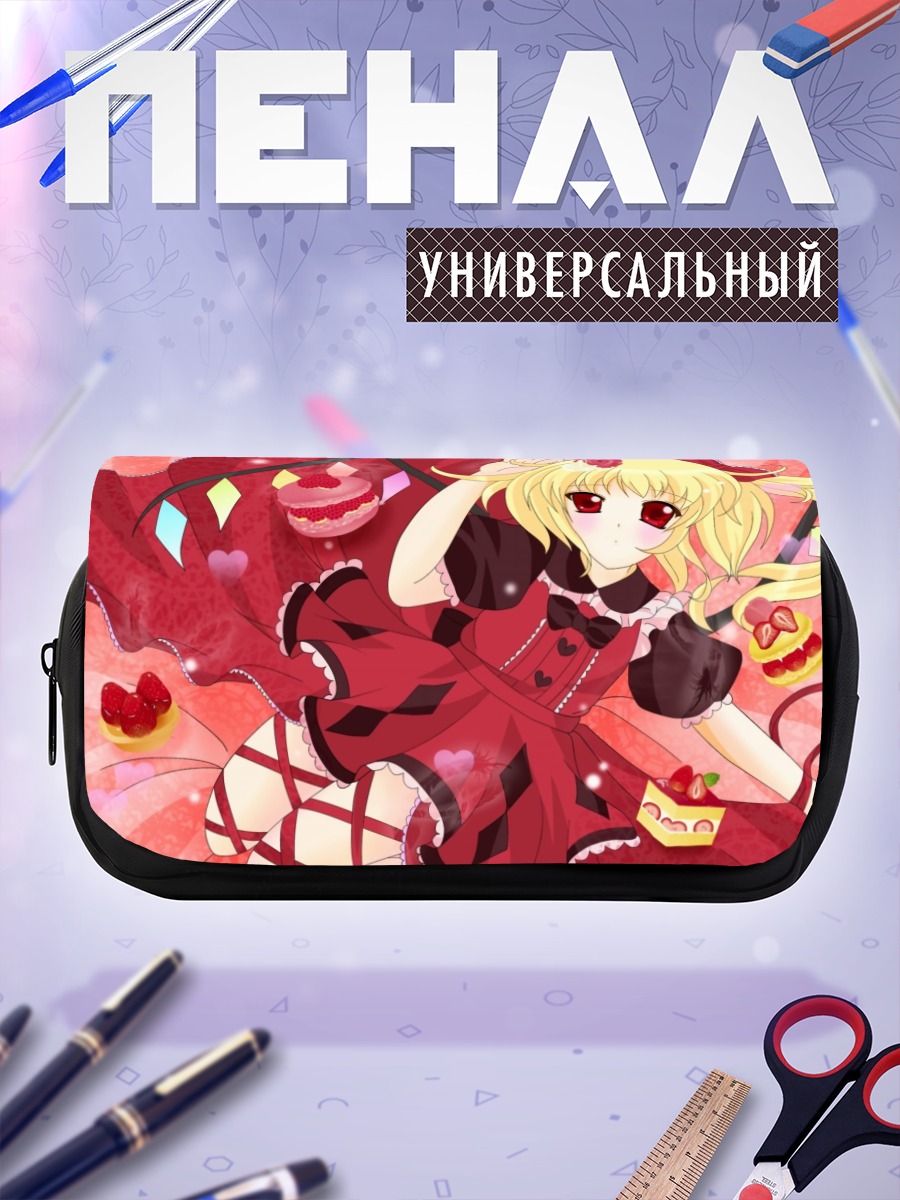Пенал-косметичка Фландр Скарлет с десертами
