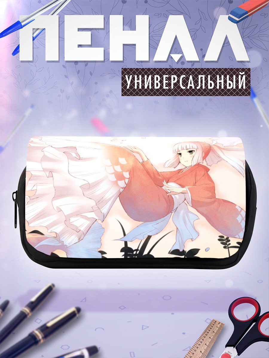 Пенал-косметичка Девушка в кимоно