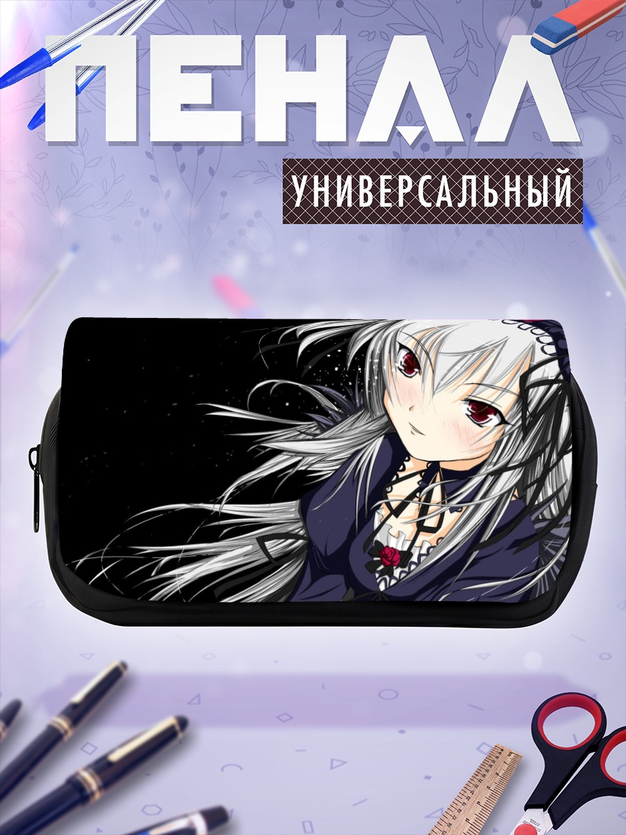 Пенал-косметичка Суигинто в кружевах
