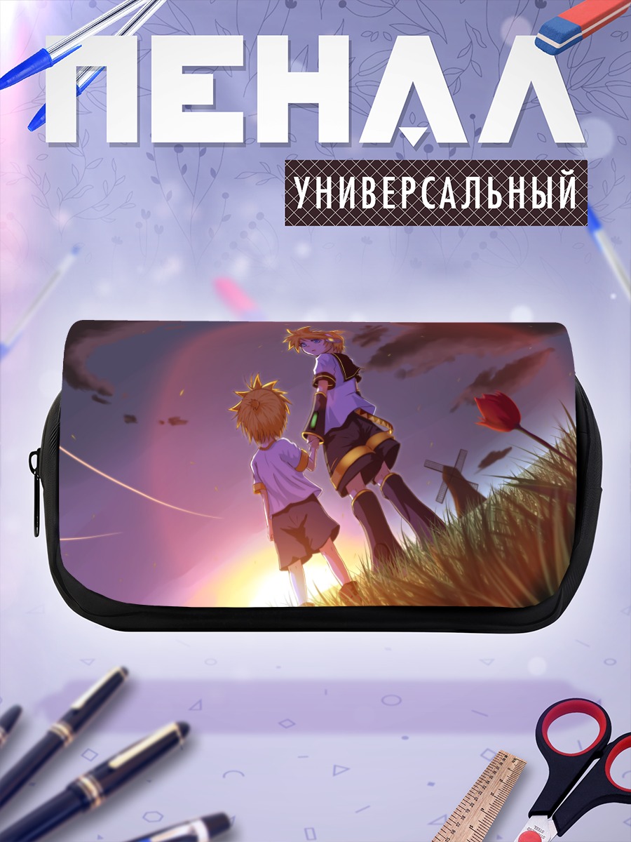Пенал-косметичка Лен Кагамин на закате