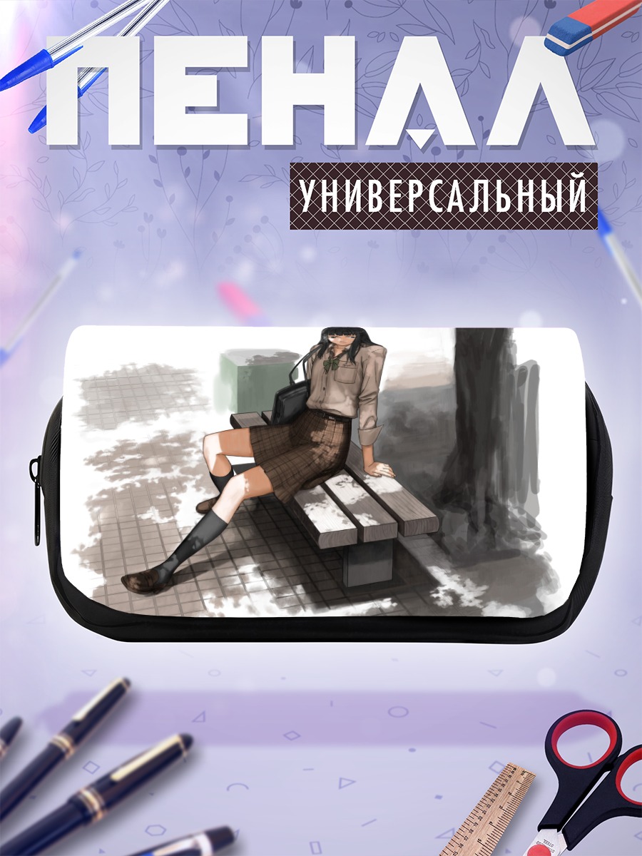 Пенал-косметичка Девушка в форме
