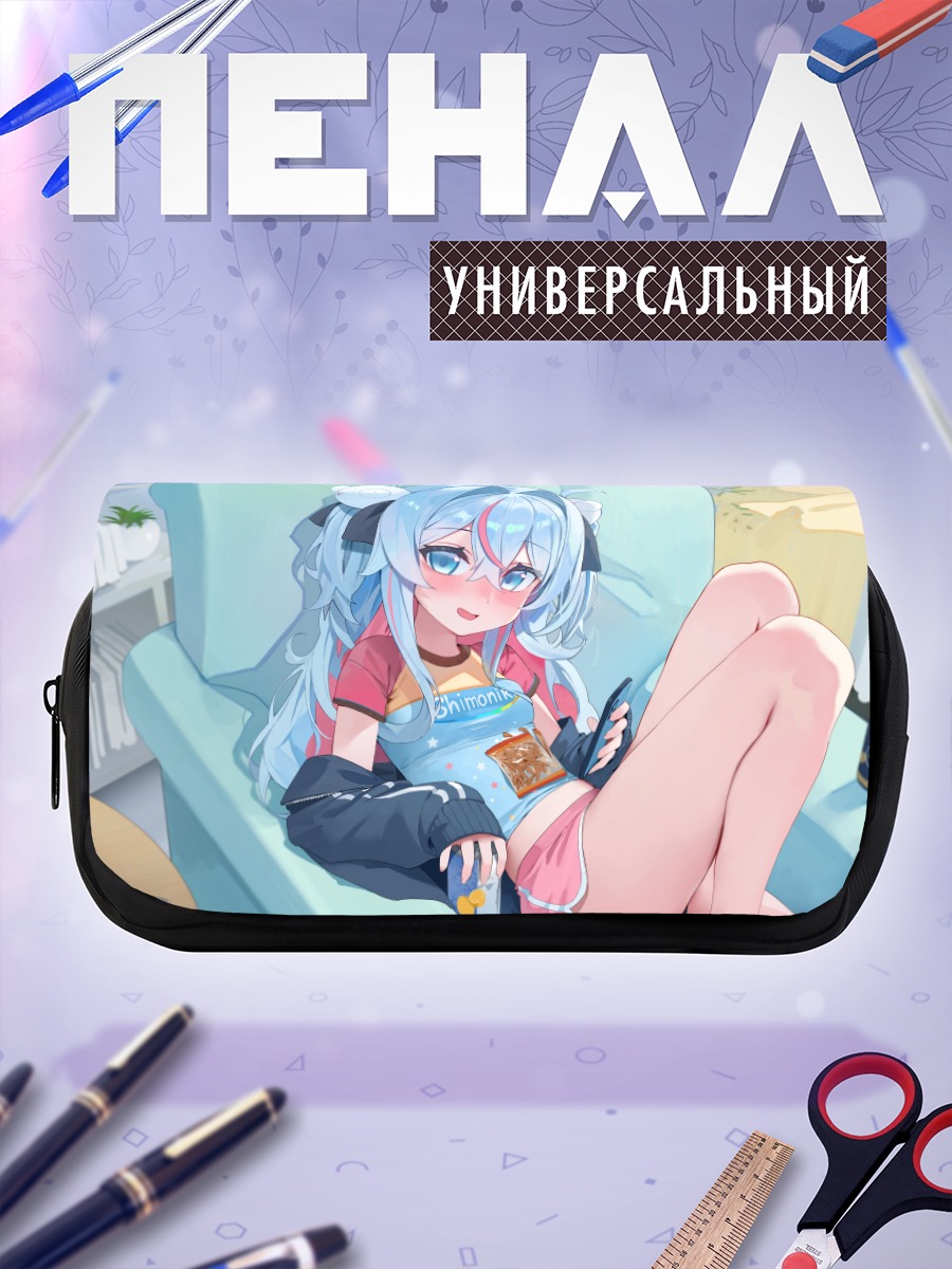 Пенал-косметичка Мику Хацунэ с книгой