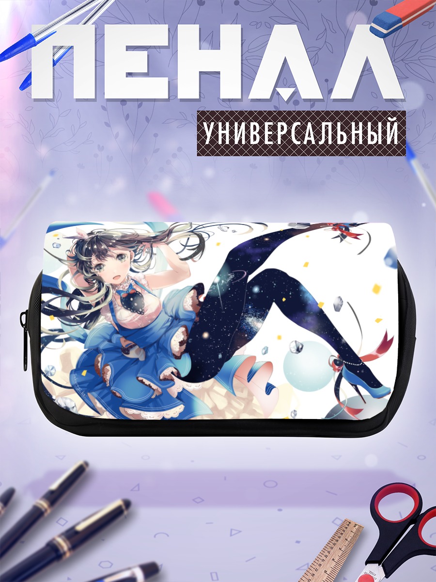 Пенал-косметичка Мику Хацунэ в космосе