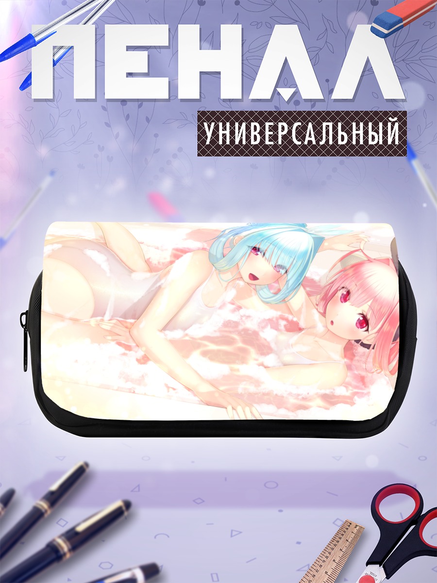Пенал-косметичка Аканэ и Аой в пене
