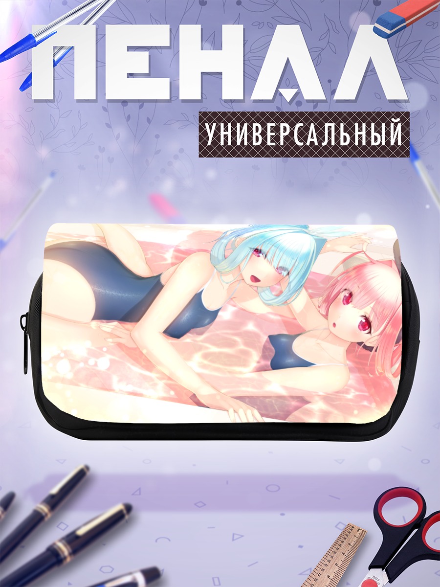 Пенал-косметичка Аканэ и Аой на пляже