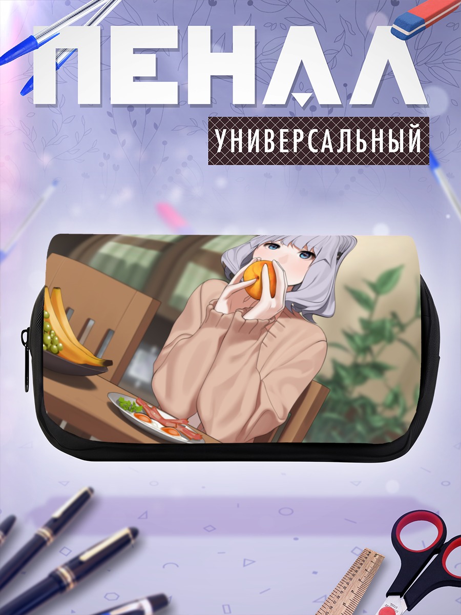 Пенал-косметичка Коичи Ай с булочкой