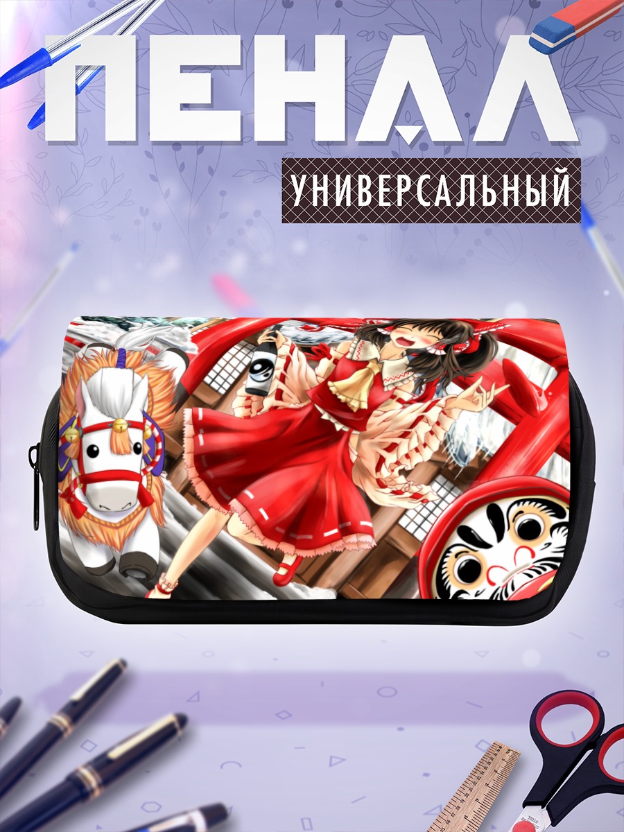 Пенал-косметичка Рейму Хакурей в храме