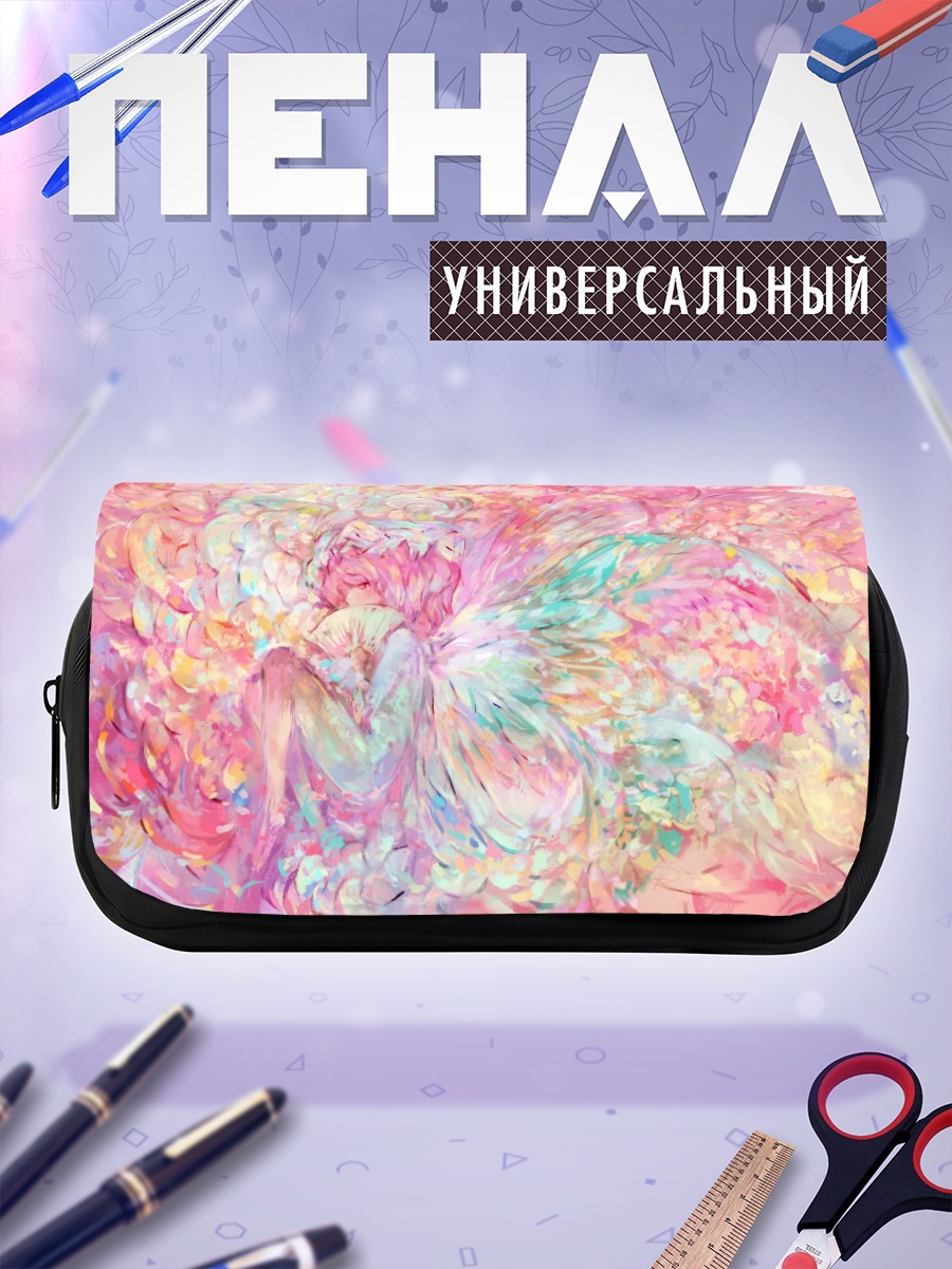 Пенал-косметичка Ююко Сайгёдзи в цветах