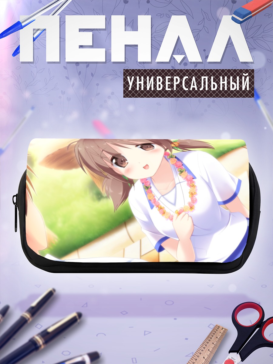 Пенал-косметичка Мисао Кашимура в цветах