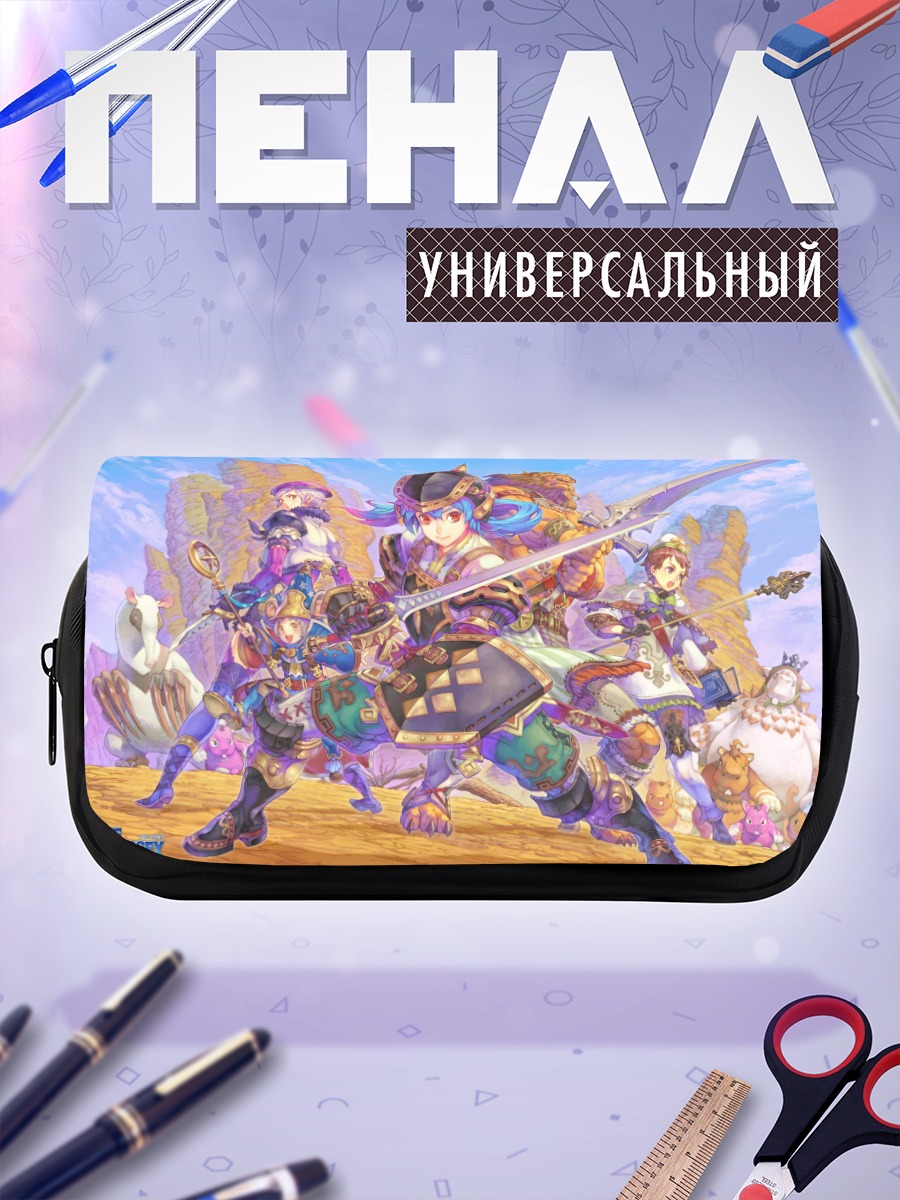 Пенал-косметичка Воины в доспехах