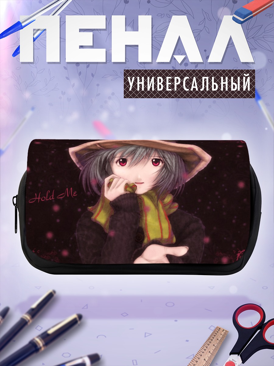Пенал-косметичка Рей Аянами в шляпе