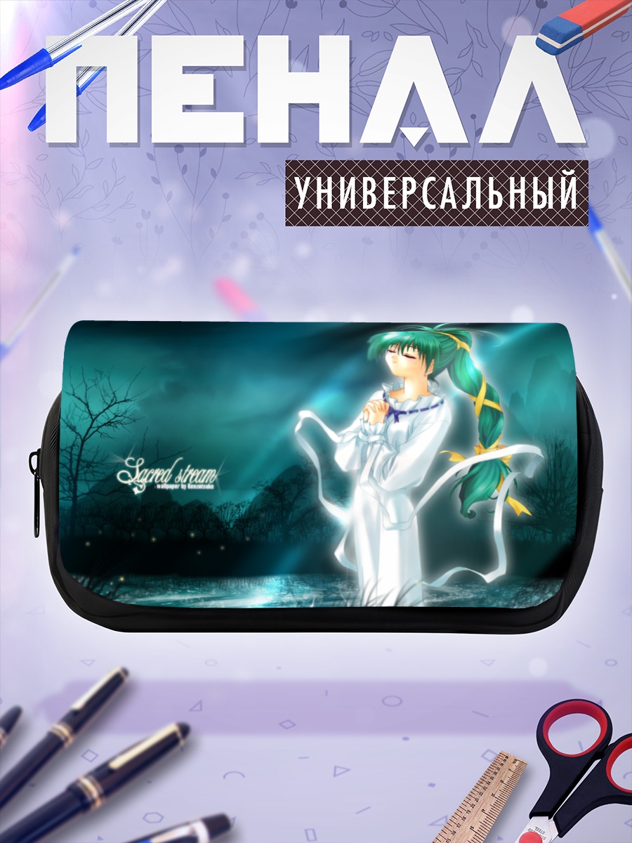 Пенал-косметичка Мику Хацунэ в лесу