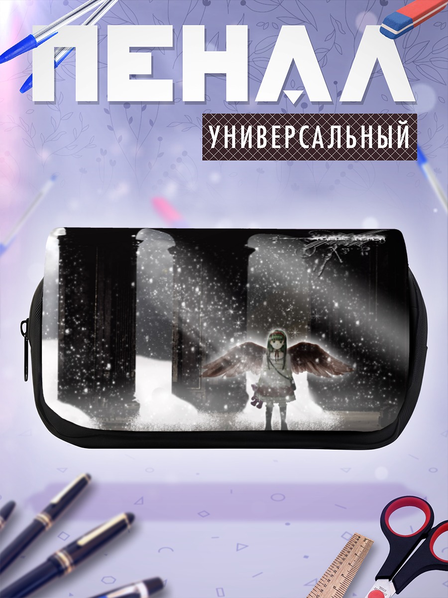 Пенал-косметичка Мику Хацунэ в снегу
