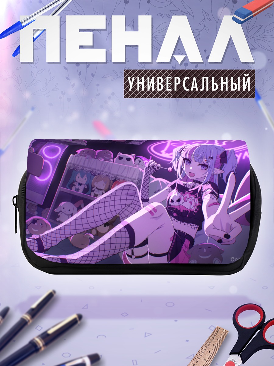 Пенал-косметичка Девушка с леденцом