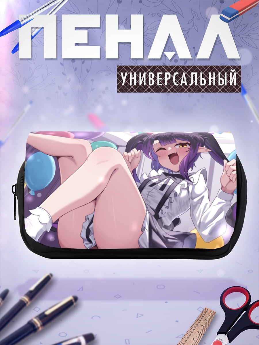 Пенал-косметичка Девушка с ушками