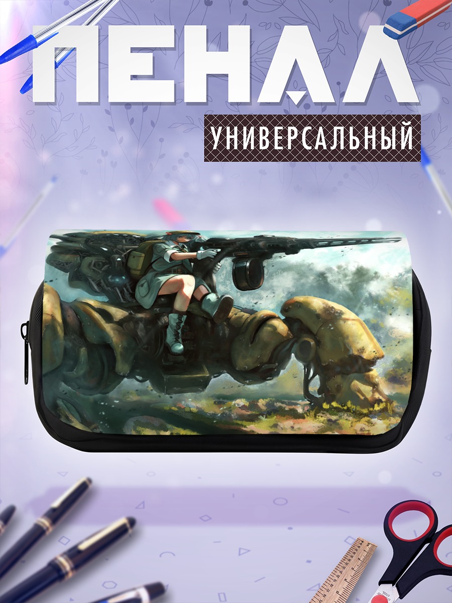 Пенал-косметичка Нитори Каваширо на мехе