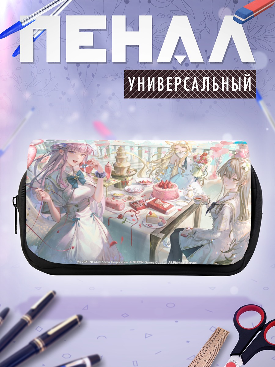 Пенал-косметичка Мика Мисоно за чаем