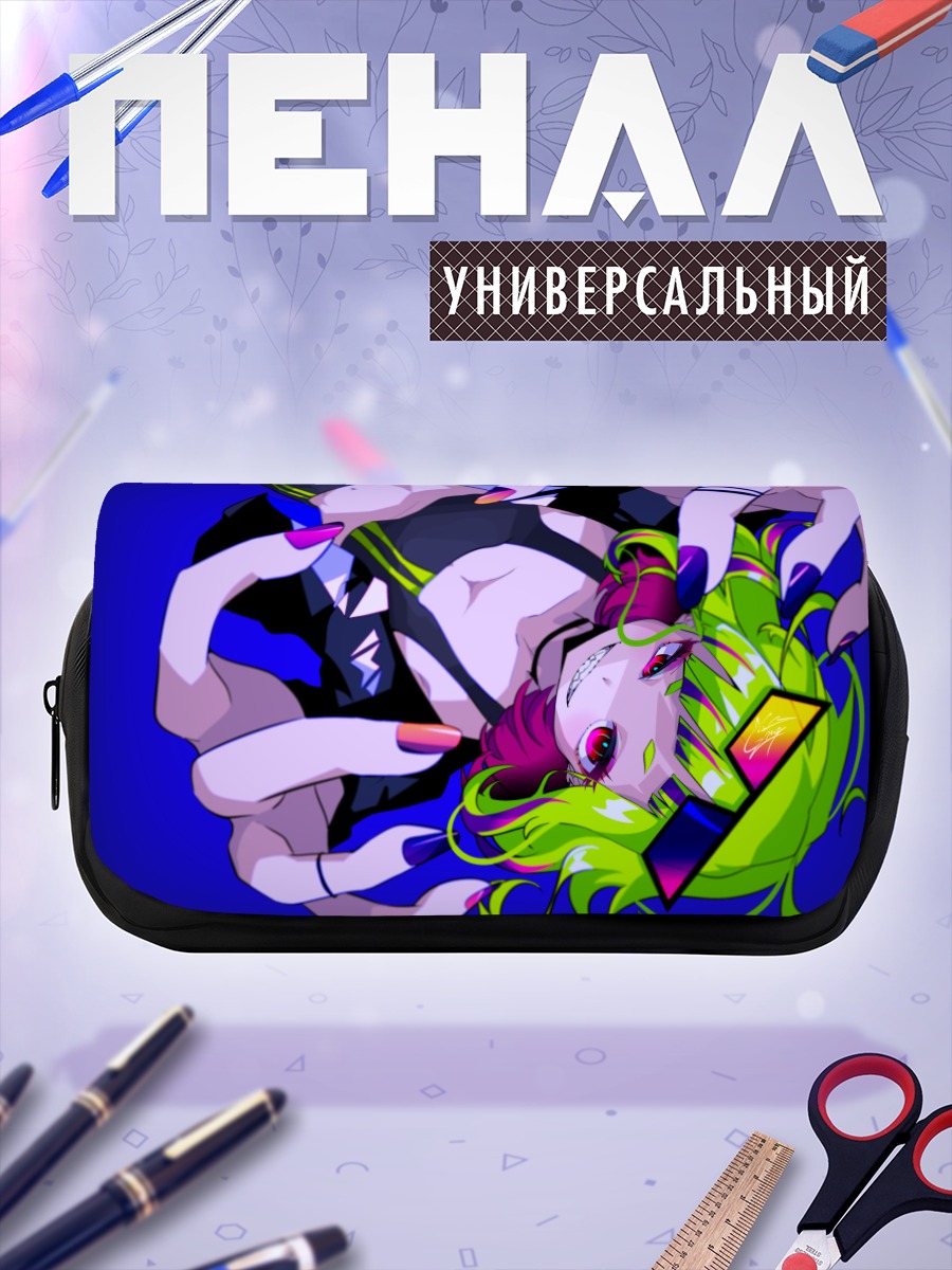 Пенал-косметичка Мику Хацунэ в очках