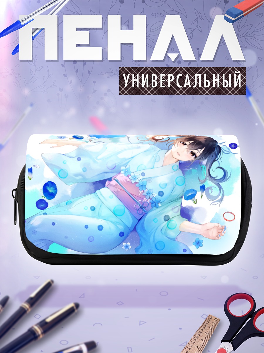 Пенал-косметичка Мику Хацунэ в юкате