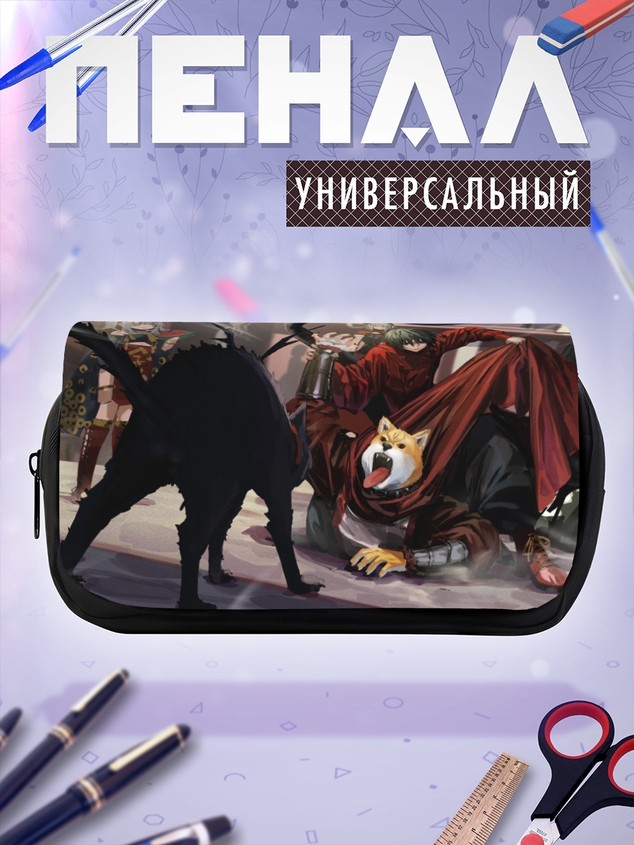 Пенал-косметичка Пиксив Фантазия и кицунэ