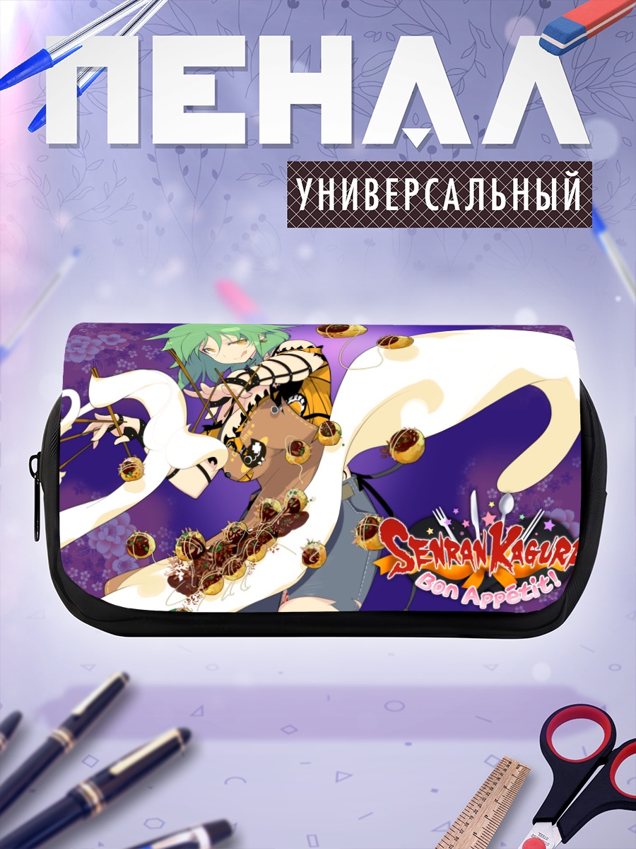 Пенал-косметичка Хикаге с десертами