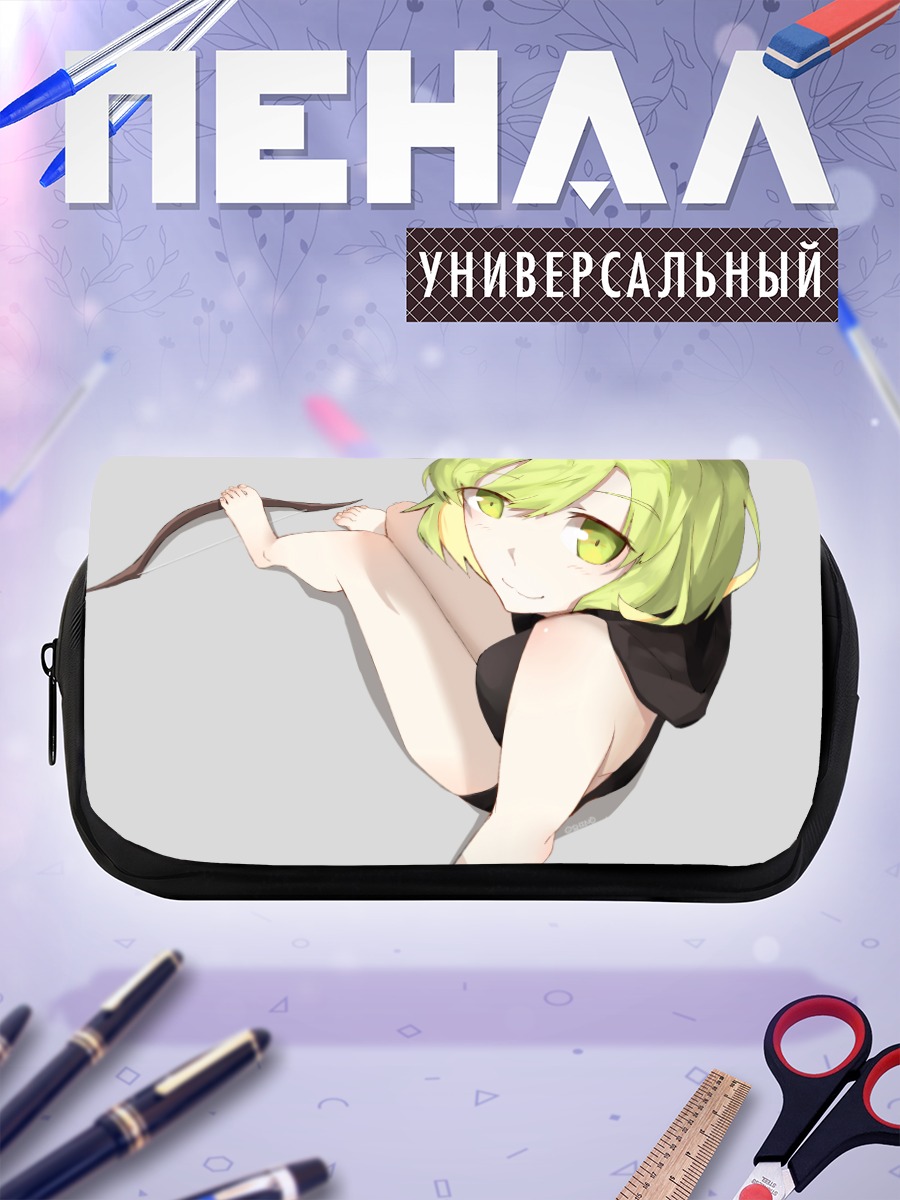 Пенал-косметичка Девушка с луком