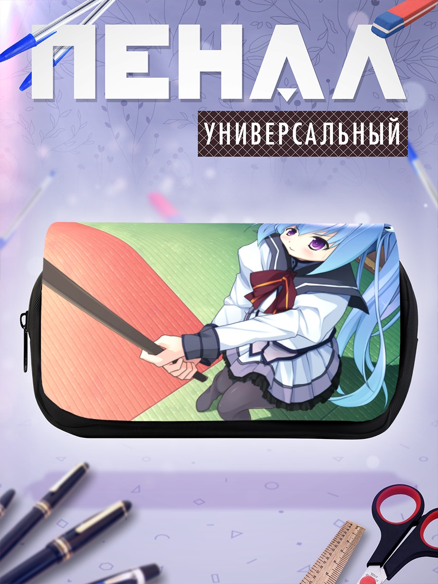 Пенал-косметичка Шина Химикава с мечом