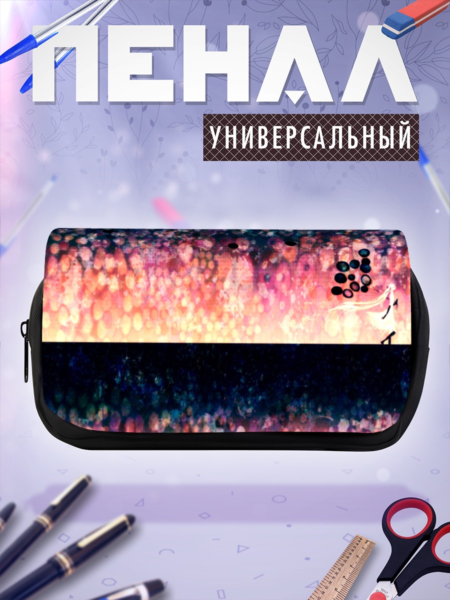 Пенал-косметичка Мику Хацунэ в закате