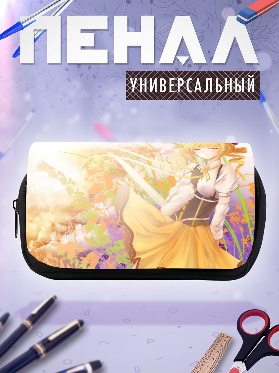 Пенал-косметичка Мами Томоэ в цветах