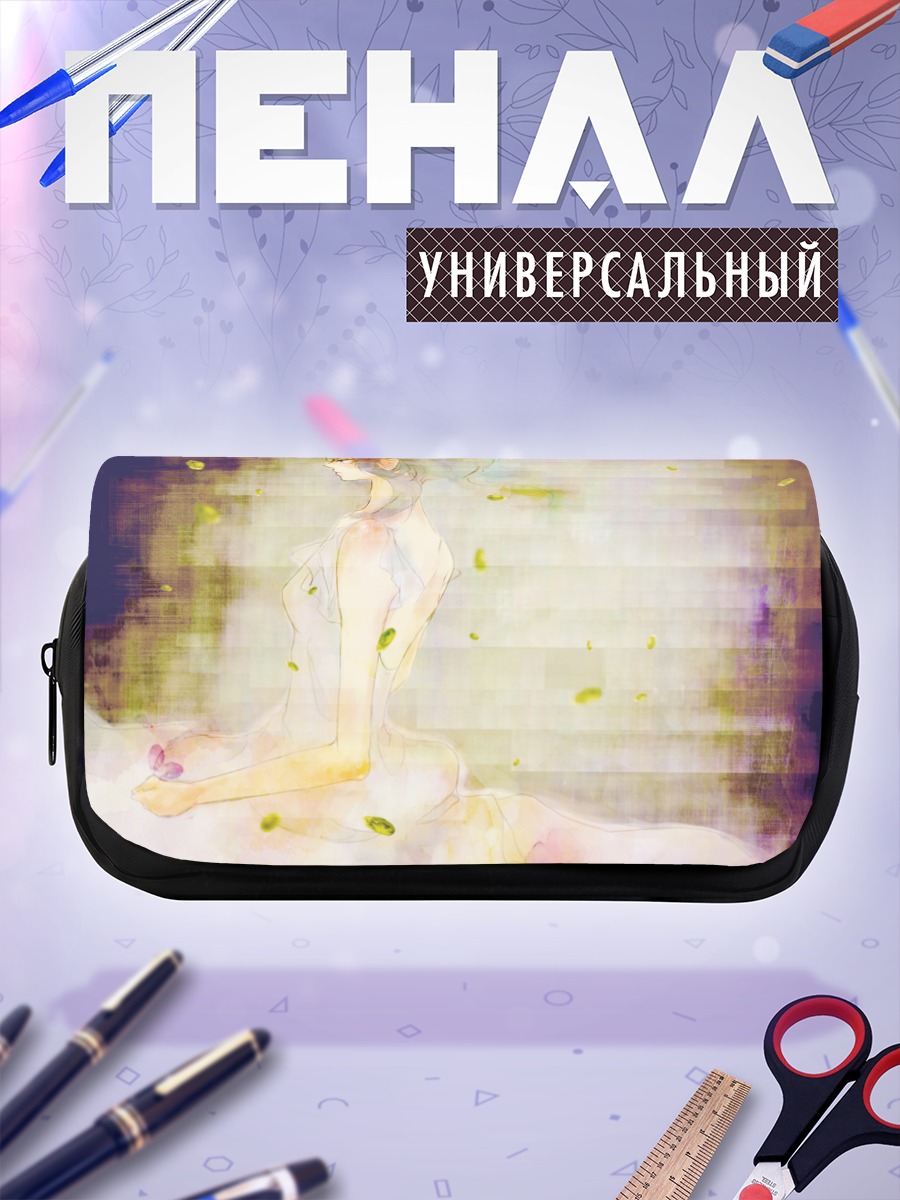 Пенал-косметичка Гуми в цветах