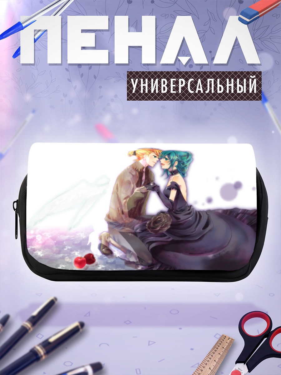 Пенал-косметичка Мику Хацунэ и Лен