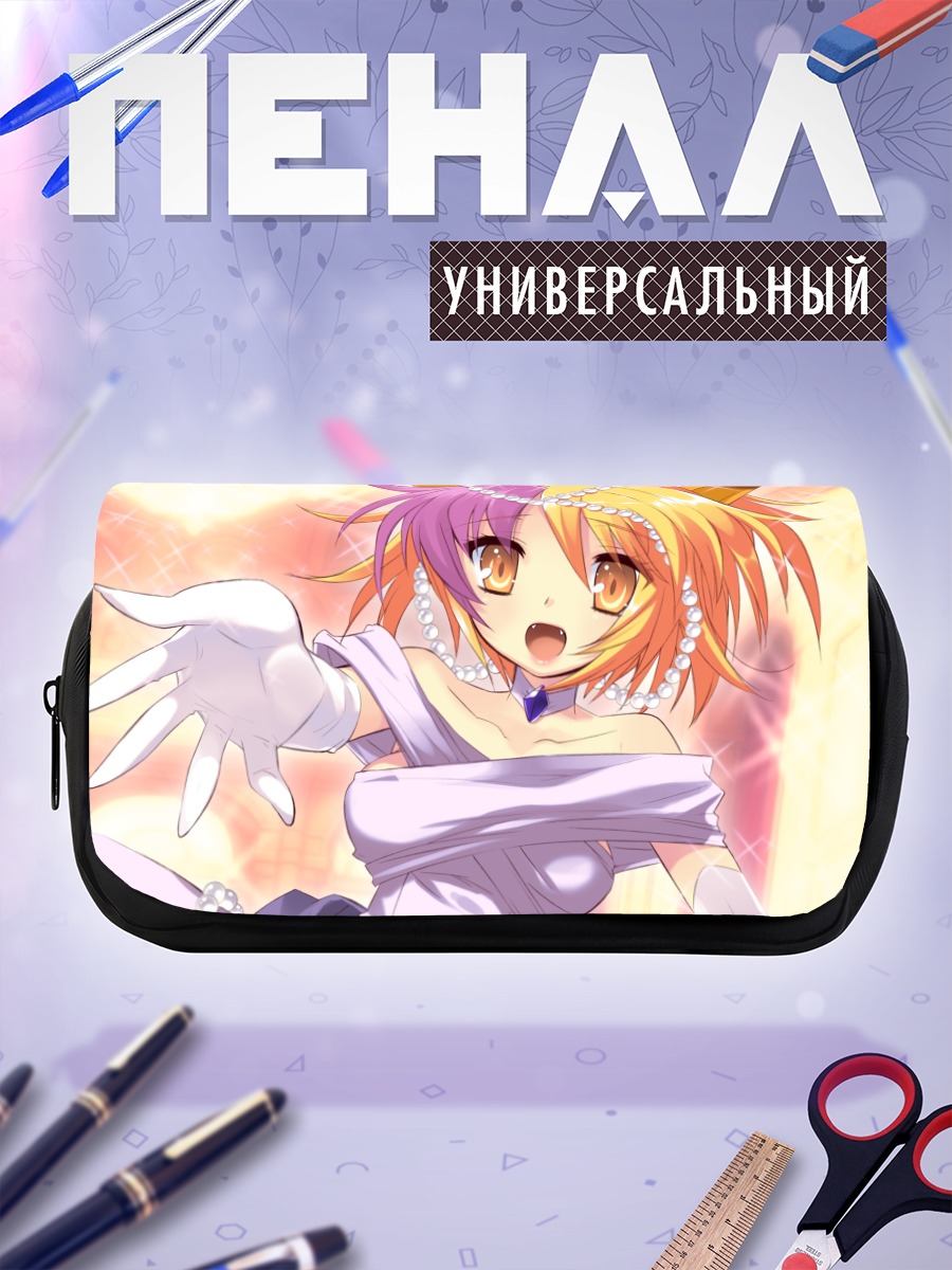 Пенал-косметичка Кимагурэ Неко в жемчуге