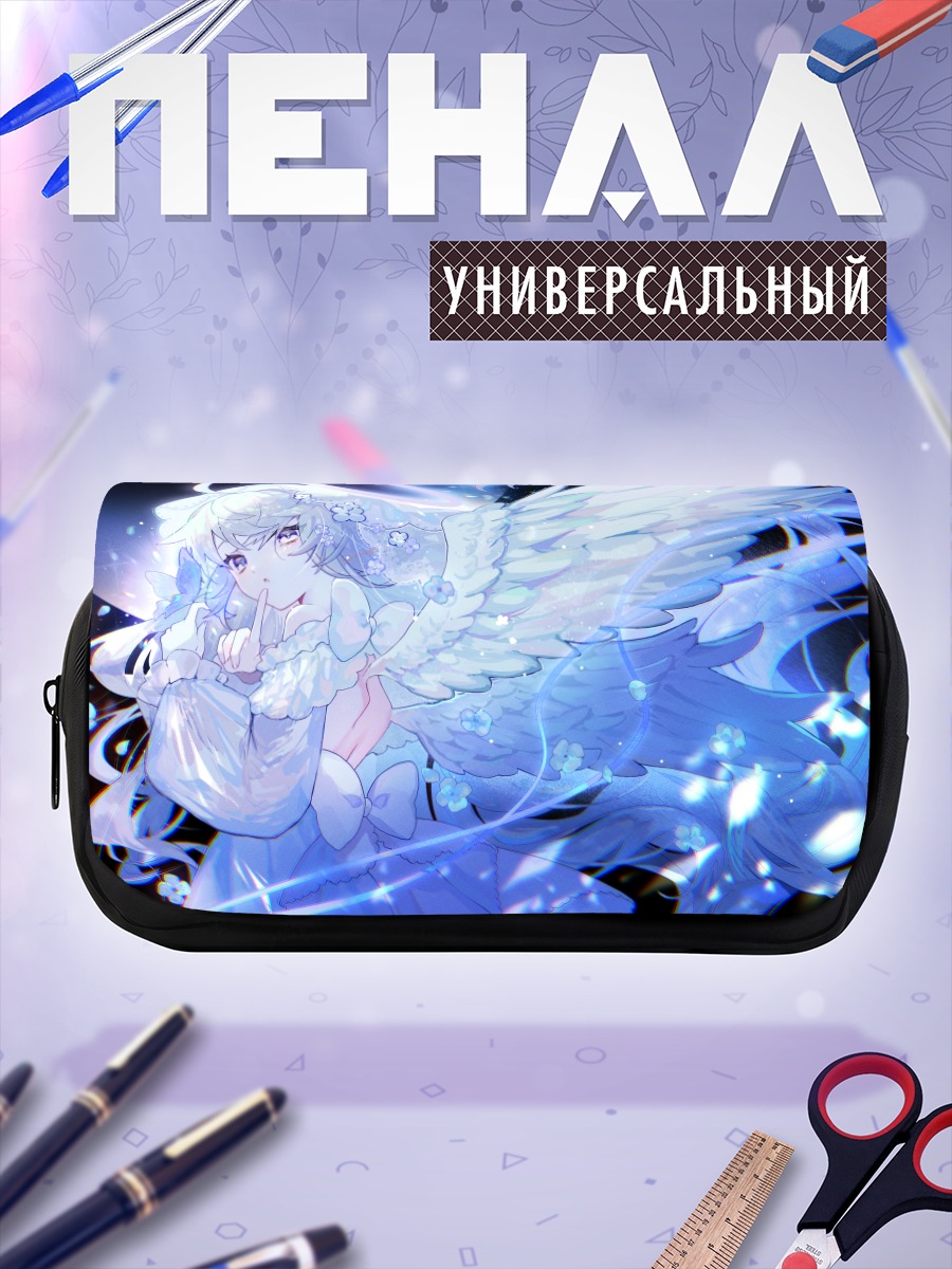 Пенал-косметичка Ангел в цветах