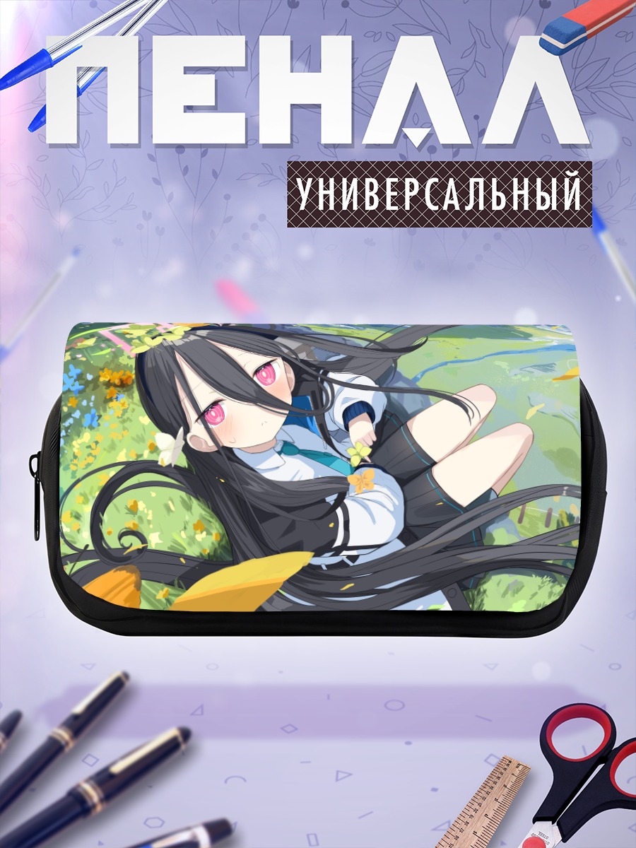 Пенал-косметичка Арису Тендо в цветах