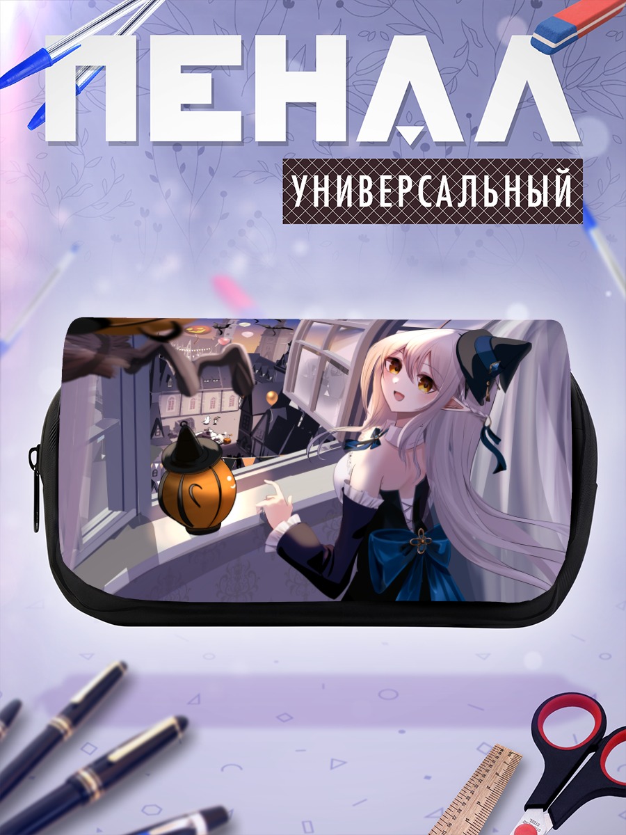 Пенал-косметичка Девочка-летучая мышь в платье