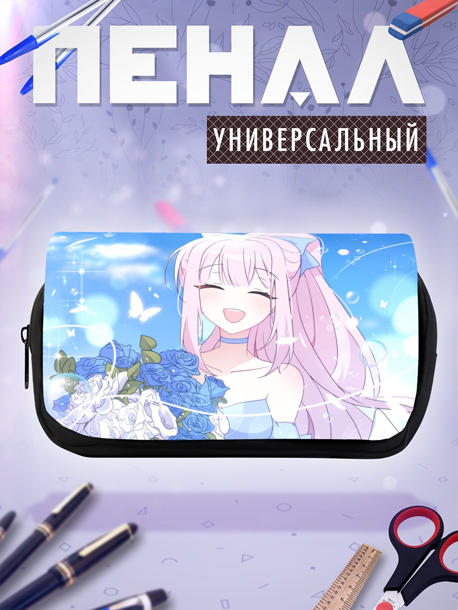 Пенал-косметичка Мика Мисоно с розами