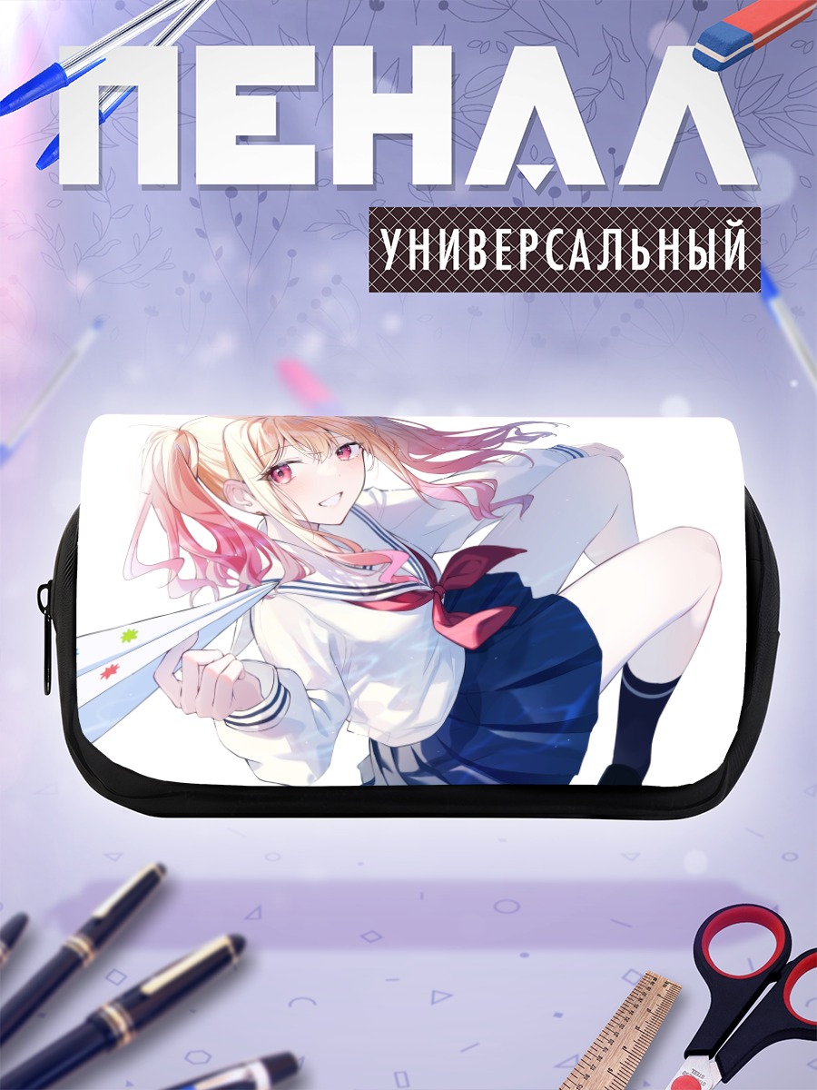 Пенал-косметичка Саки Тэнма с самолетиком