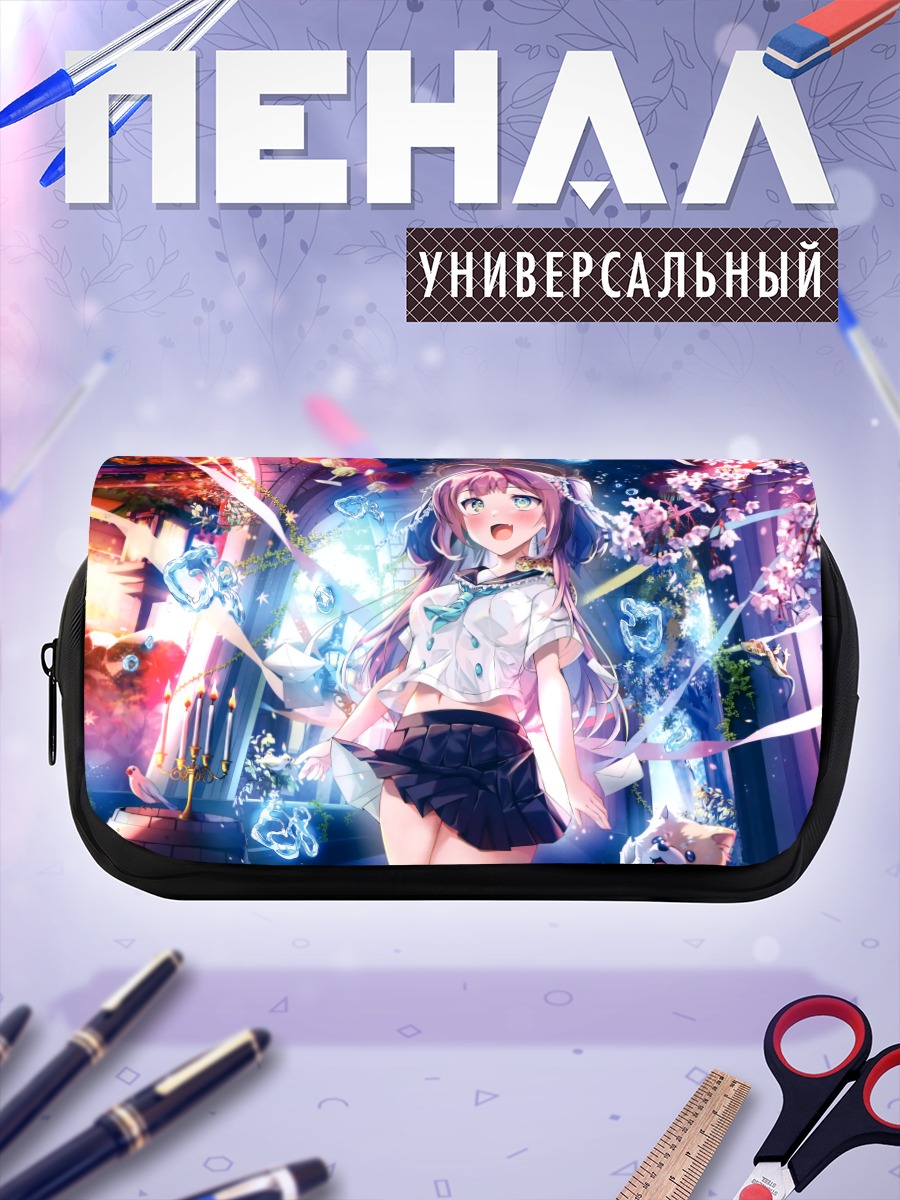Пенал-косметичка Мику Хацунэ в сакуре