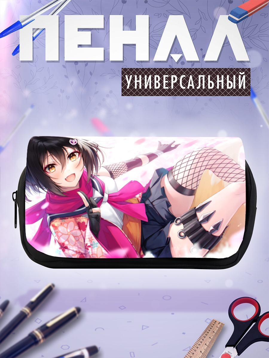 Пенал-косметичка Куда Изуна в цветах