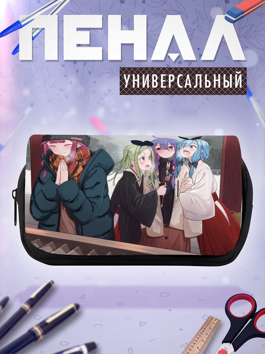 Пенал-косметичка Мику Хацунэ в снегу